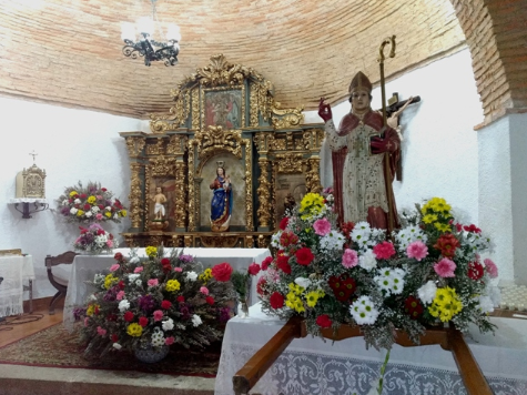 Imagen 10/02/2019 FIESTAS SAN BLAS 2019, el altar mayor de la iglesia retorna restaurado después de casi treinta años que se quitó